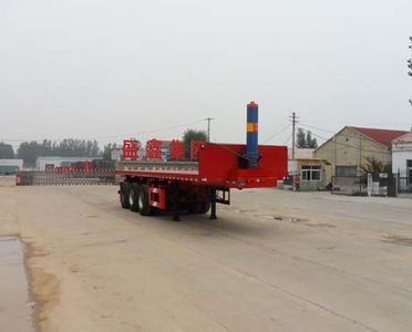 Kaishi Cheng SSX9402ZZXPFlat dump semi-trailer