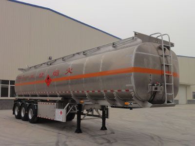 Shengtong brand automobile CSH9401GYY Aluminum alloy oil transport semi-trailer