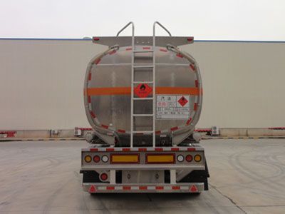 Shengtong brand automobile CSH9401GYY Aluminum alloy oil transport semi-trailer