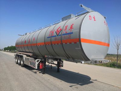 Lisheng  HLS9401GYY Aluminum alloy oil transport semi-trailer