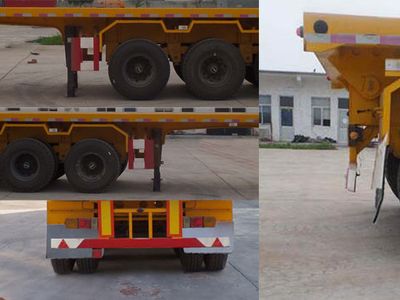 Yuqian Tong  HQJ9400ZZXP Flat dump semi-trailer