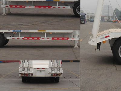 Tonghua  THT9400TDPA Low flatbed semi-trailer