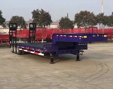 Huajun  ZCZ9400TDPH Low flatbed semi-trailer