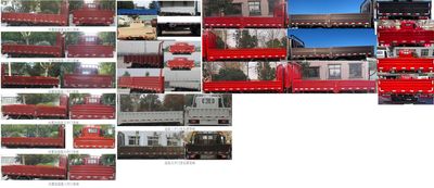 Jiefang Automobile CA1120P40K2L4E5A84 Flat headed diesel truck