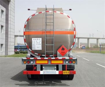 Huanghai  DD9400GYY Aluminum alloy oil transport semi-trailer