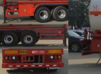 Xingshi  SLS9408GRY Flammable liquid tank transport semi-trailer