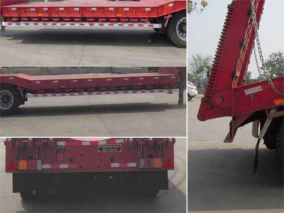 Luquan  JZQ9401TDP Low flatbed semi-trailer