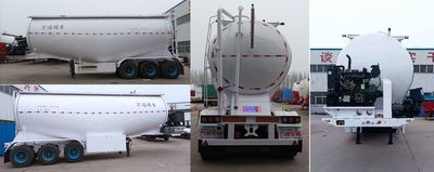 Liangtong brand automobile LTT9400GPG Ordinary liquid transport semi-trailer