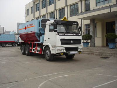 Jiancheng  JC5251THZZZ On site mixed loading ammonium oil explosive truck