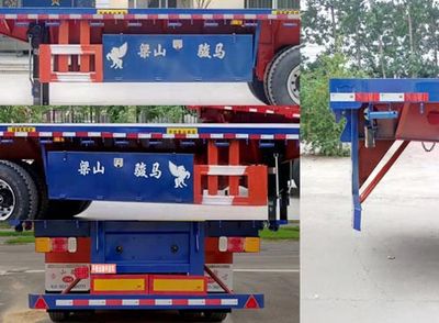 Hengzhen  MKW9400TPB Flat transport semi-trailer