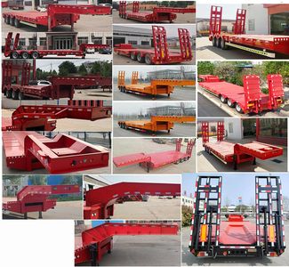 Haoyang  LWG9403TDPJYM Low flatbed semi-trailer