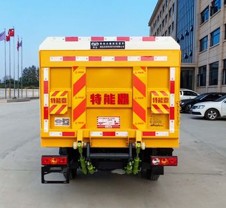 Huatong brand automobiles HCQ5030XTYBJ6 Closed bucket garbage truck