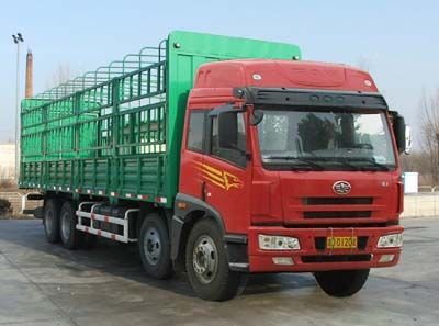 Jiefang Automobile CA5240XXYP1K2L7T9A801 Grate type transport vehicle