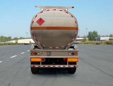 Jiancheng  JC9408GYY Aluminum alloy oil transport semi-trailer