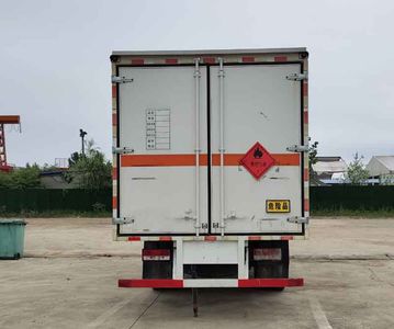 Huatong brand automobiles HCQ5124XRQBJ601 Flammable gas box transport vehicle