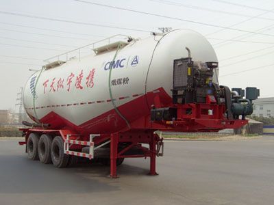 CIMC ZJV9406GFLLY1 Low density powder material transportation semi-trailer