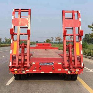 Huajun  ZCZ9370TDPJ Low flatbed semi-trailer