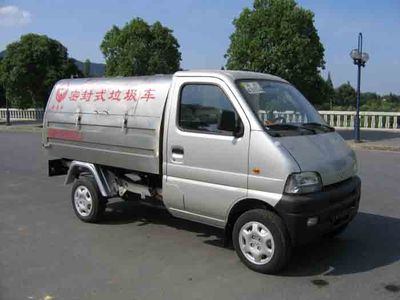 Zhongqi brand automobiles ZQZ5020ZLJ Sealed garbage truck