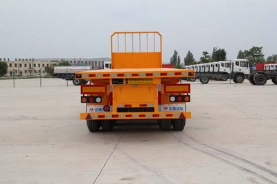 Zhengkang Hongtai brand automobiles HHT9400ZZXP Flat dump semi-trailer