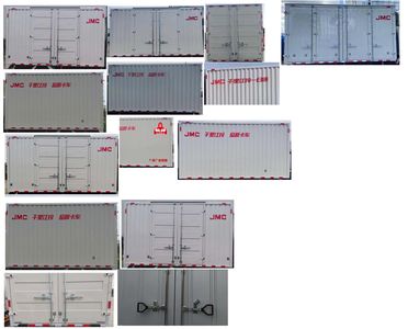 Jiangling Motors JX5041XXYTGD26 Box transport vehicle