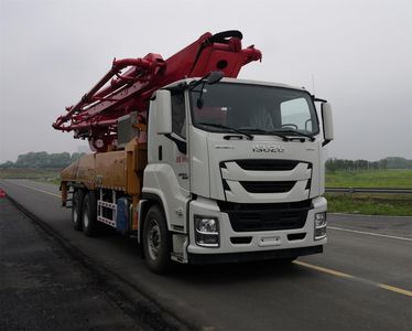 Fengqi brand automobilesDXD5350THBQL6Concrete pump truck