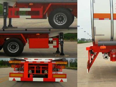 Jianghuai Yangtian  CXQ9400GRYF Flammable liquid tank transport semi-trailer