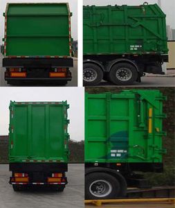 Shanhua  JHA9402ZYS Compressed garbage semi-trailer