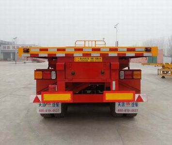 Hualiang Tianhong  LJN9406ZZXP Flat dump semi-trailer