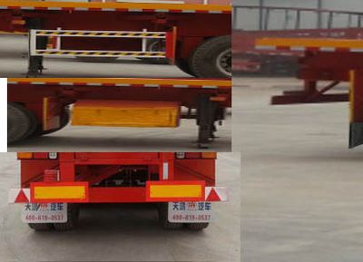 Hualiang Tianhong  LJN9406ZZXP Flat dump semi-trailer