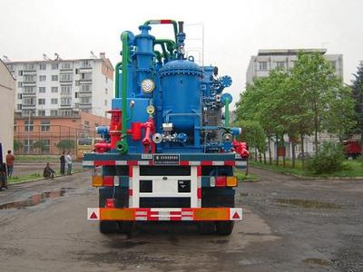 Jiping Xiongfeng  JXF9380TJC Well washing semi-trailer