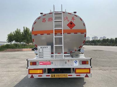 Changhua  HCH9400GRY35 Aluminum alloy flammable liquid tank transport semi-trailer