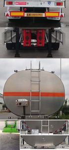 Changhua  HCH9400GRY35 Aluminum alloy flammable liquid tank transport semi-trailer