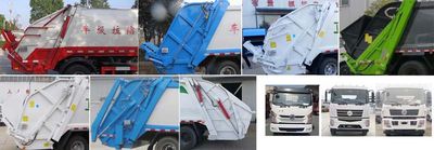 Yandi  SZD5165ZYSED5 Compressed garbage truck