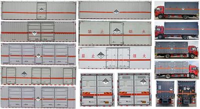 Dali  DLQ5182XZWCA6 Miscellaneous dangerous goods box transport vehicle