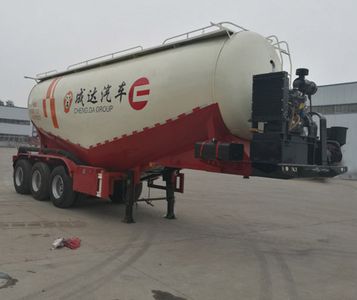 Chengshida Automobile SCD9409GFL Medium density powder material transportation semi-trailer