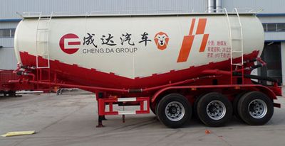 Chengshida Automobile SCD9409GFL Medium density powder material transportation semi-trailer