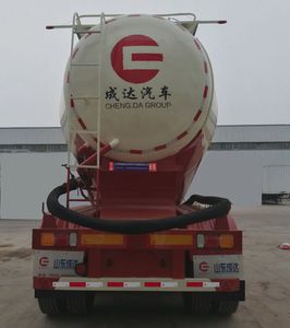 Chengshida Automobile SCD9409GFL Medium density powder material transportation semi-trailer