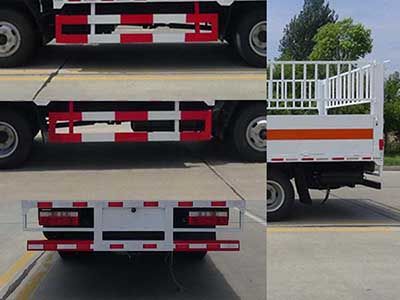 Huatong brand automobiles HCQ5041TQPE5 Gas cylinder transport vehicle