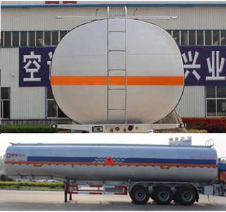 Tongyada  CTY9401GRYL41 Aluminum alloy flammable liquid tank transport semi-trailer