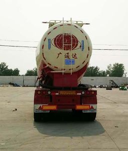 Guangtongda brand automobiles JKQ9408GFL Medium density powder material transportation semi-trailer