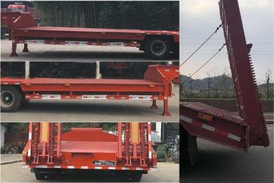 Nanming  LSY9340TDP Low flatbed semi-trailer