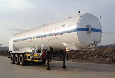 Wufeng  JXY9401GDY Low temperature liquid transport semi-trailer