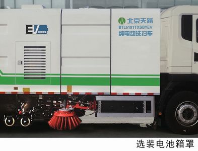 Tianlu  BTL5181TXSBYEV Pure electric cleaning and sweeping vehicle