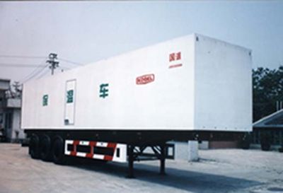 National Highway  JG9350XBW Insulated semi-trailer