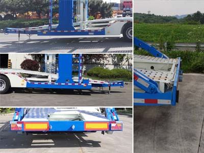 Jiefang Automobile CA9170TCLA91 Central axle vehicle transport trailer