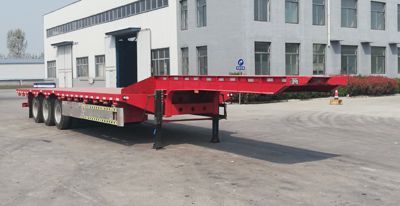 Tongmai  LTM9400TDP Low flatbed semi-trailer