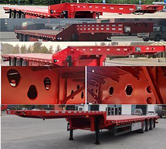 Tongmai  LTM9400TDP Low flatbed semi-trailer