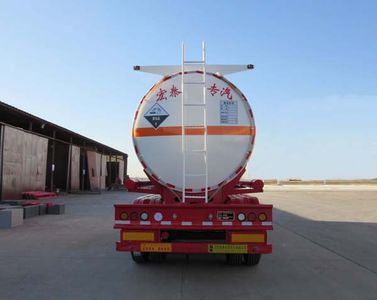 Zhengkang Hongtai brand automobiles HHT9403GFWA Tank transport semi-trailer for corrosive substances