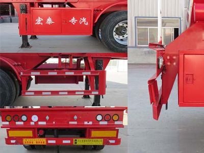 Zhengkang Hongtai brand automobiles HHT9403GFWA Tank transport semi-trailer for corrosive substances