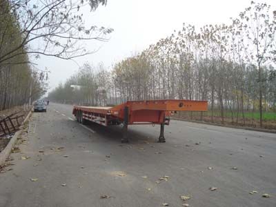 Junwang  WJM9280TDP Low flatbed semi-trailer